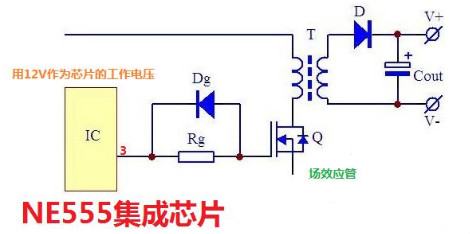 方波信號(hào)驅(qū)動(dòng)場效應(yīng)管
