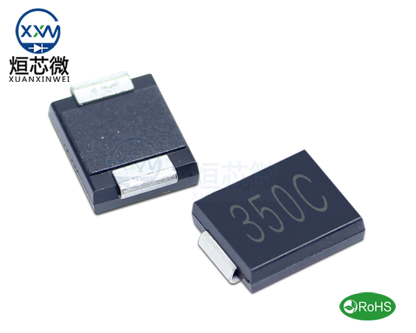 1.5SMC350CA參數,TVS二極管1.5SMC350CA瞬態(tài)抑制二極管